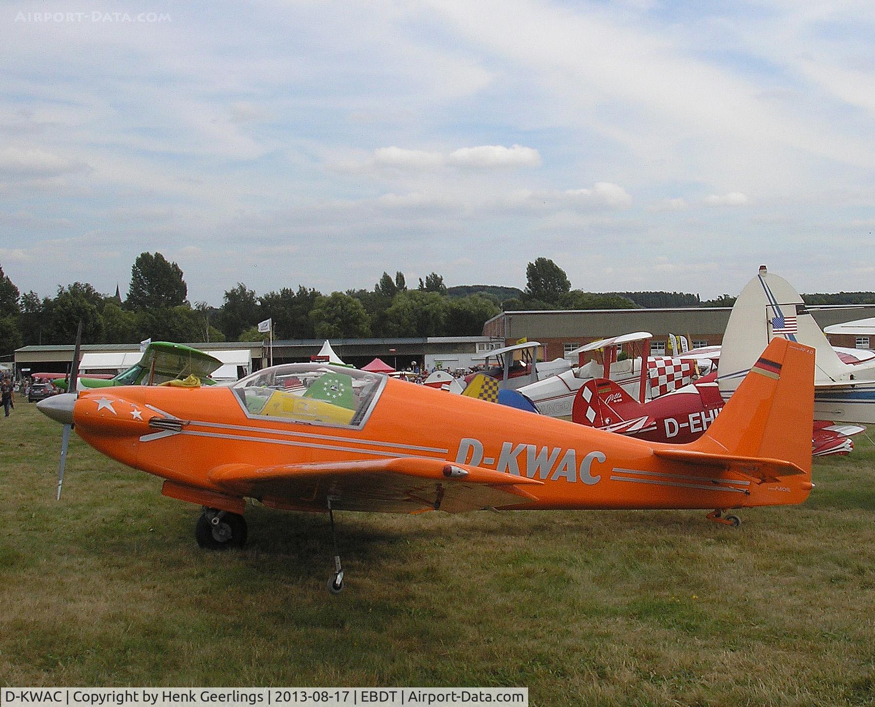 D-KWAC, Sportavia-Putzer Fournier RF-4D C/N 0000, Schaffen - Diest Oldtimer Fly In , Belgium , Aug 2013