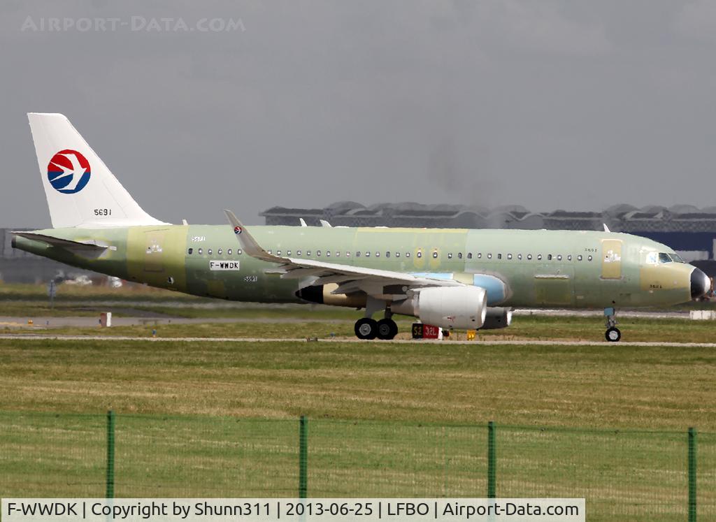 F-WWDK, 2013 Airbus A320-214 C/N 5691, C/n 5691 - For China Eastern Airlines