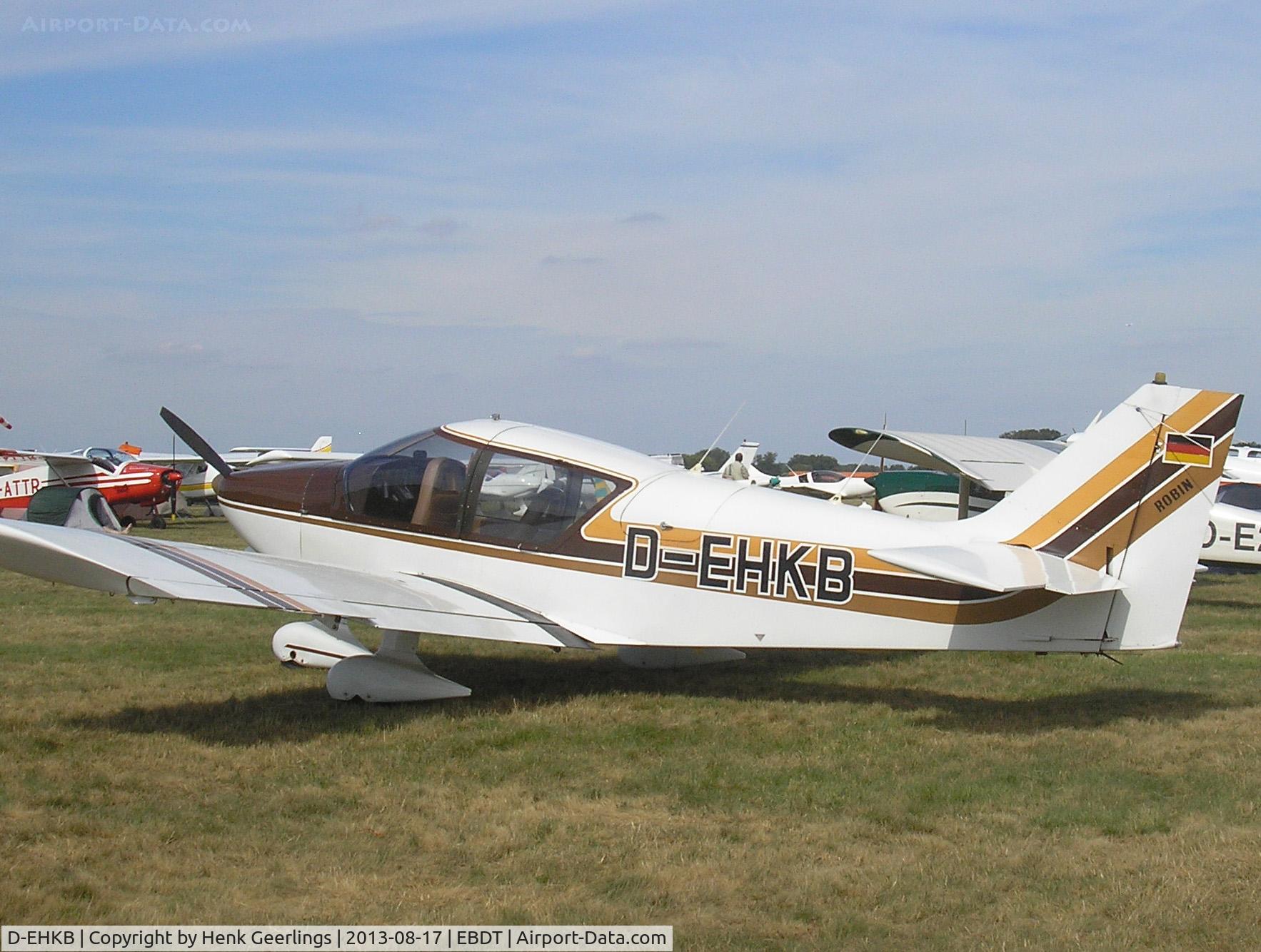 D-EHKB, 1980 Robin R-1180TD II Aiglon C/N 262, Schaffen - Diest Oldtimer Fly In , Belgium , Aug 2013