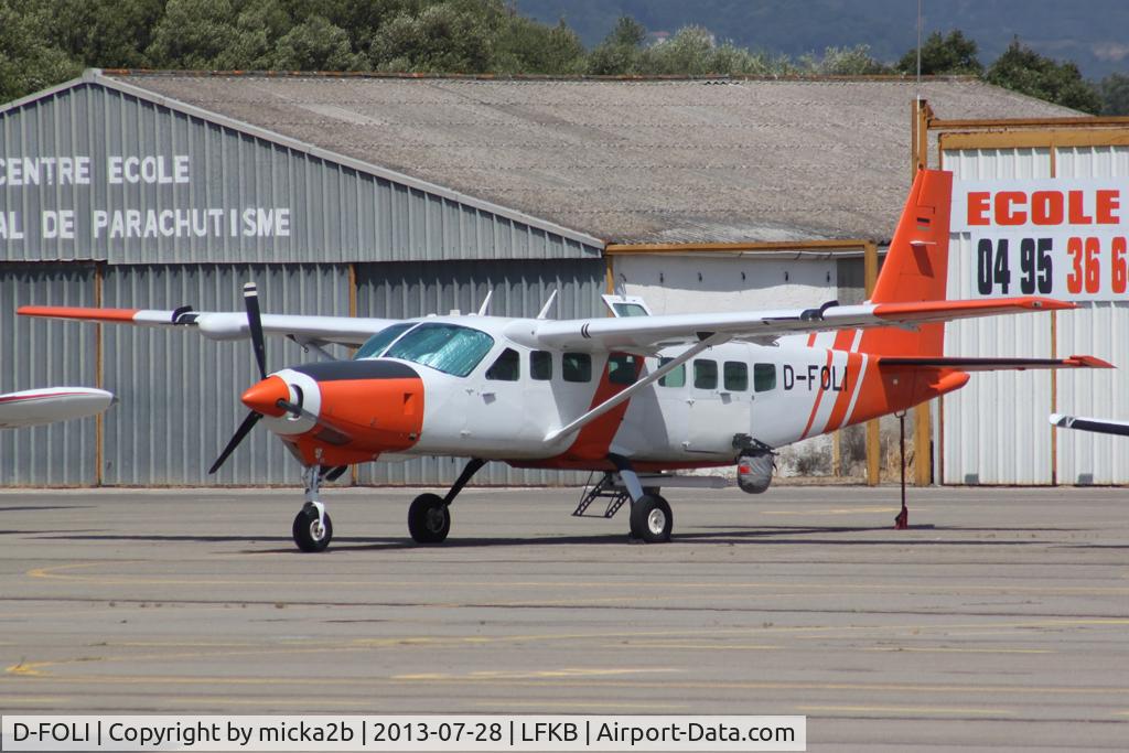 D-FOLI, 2008 Cessna 208B Grand Caravan C/N 208B2008, Parked