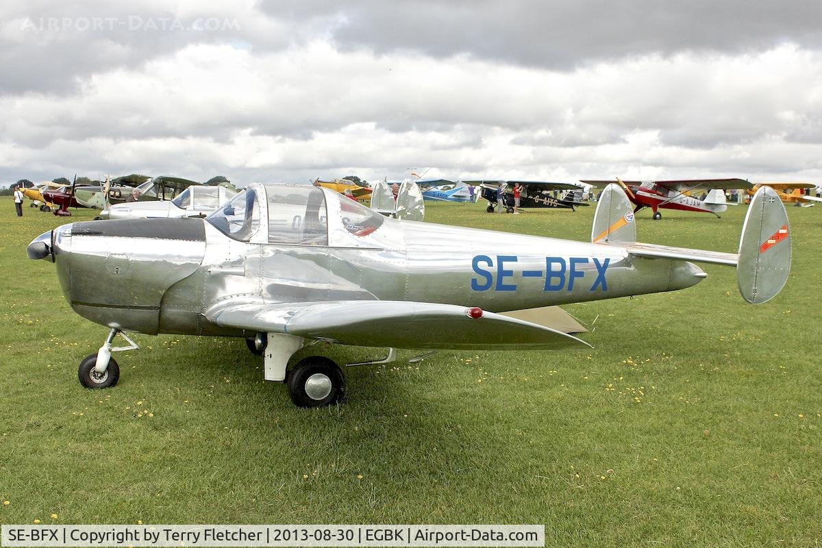 SE-BFX, 1947 Erco 415D Ercoupe C/N 4413, At 2013 UK LAA Rally at Sywell