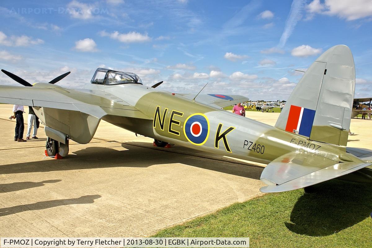 F-PMOZ, De Havilland (BBC) DH-98 Mosquito Replica C/N 1, At 2013 LAA Rally at Sywell