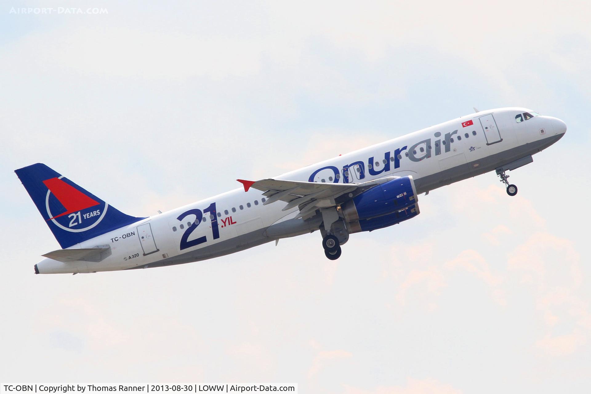 TC-OBN, 2005 Airbus A320-232 C/N 2571, Onur Air A320