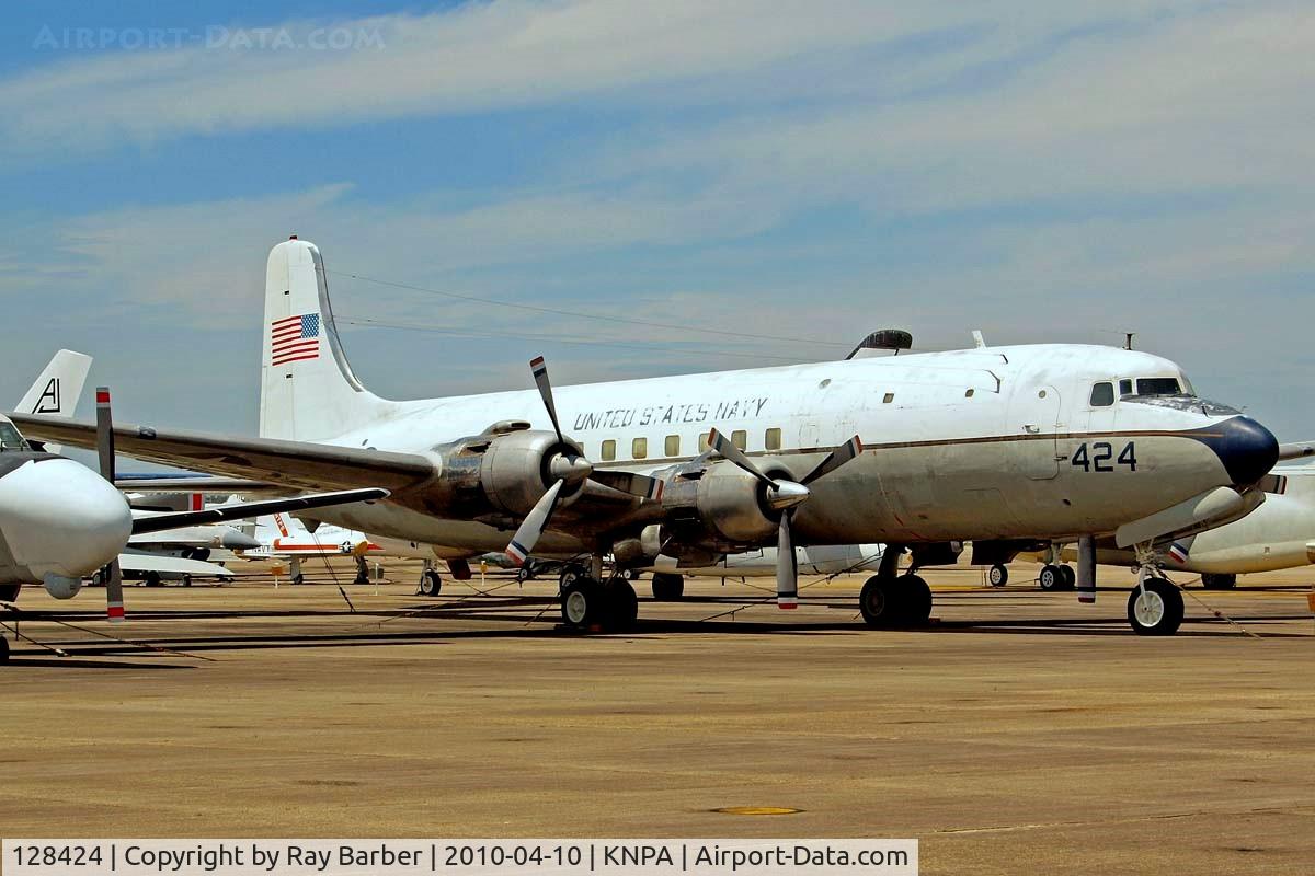 128424, 1951 Douglas VC-118B Liftmaster C/N 43207, Douglas DC-6C-118B [43207] Pensacola NAS~N 10/04/2010