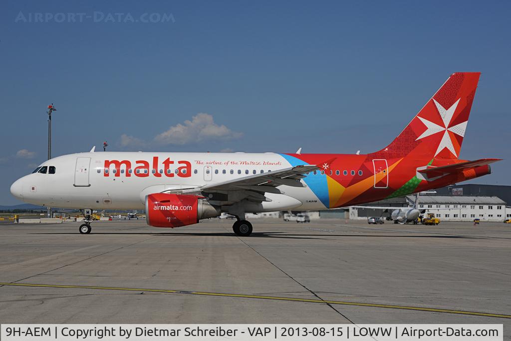 9H-AEM, 2005 Airbus A319-111 C/N 2382, Air Malta Airbus 319