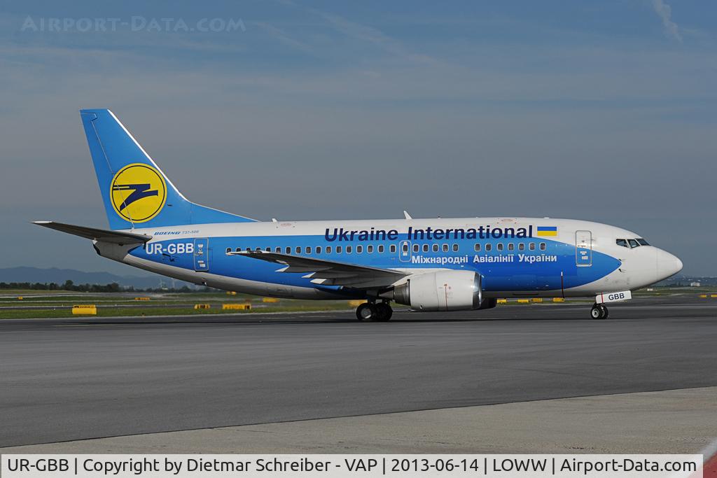 UR-GBB, 1997 Boeing 737-5L9 C/N 28995, Ukraine International Boeing 737-500