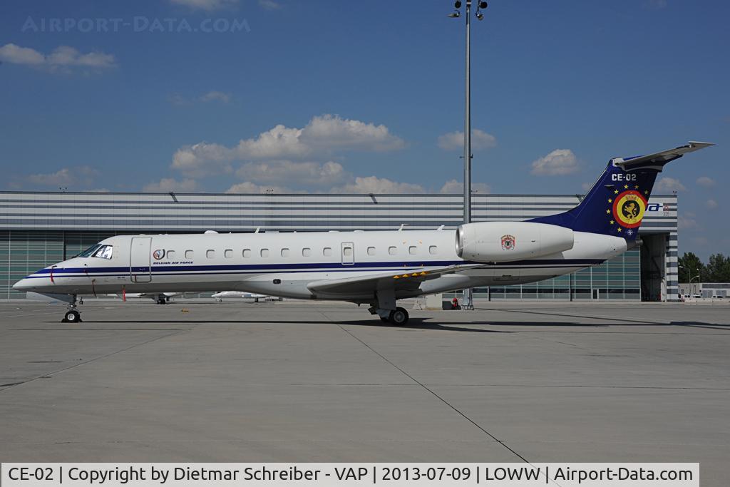 CE-02, 2001 Embraer ERJ-135LR (EMB-135LR) C/N 145480, Embraer 145 Belgian Air Force