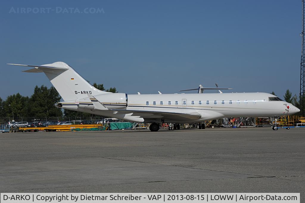 D-ARKO, 2009 Bombardier BD-700-1A10 Global Express C/N 9348, Globalexpress