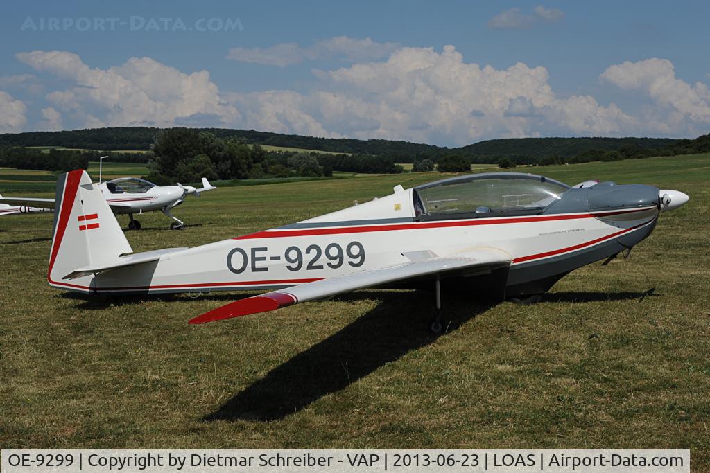 OE-9299, Scheibe SF-25A Motor Falke C/N 5708, Scheibe SF25