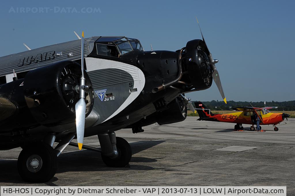 HB-HOS, 1939 Junkers Ju-52/3m g4e C/N 6580, Ju AIr Ju52
