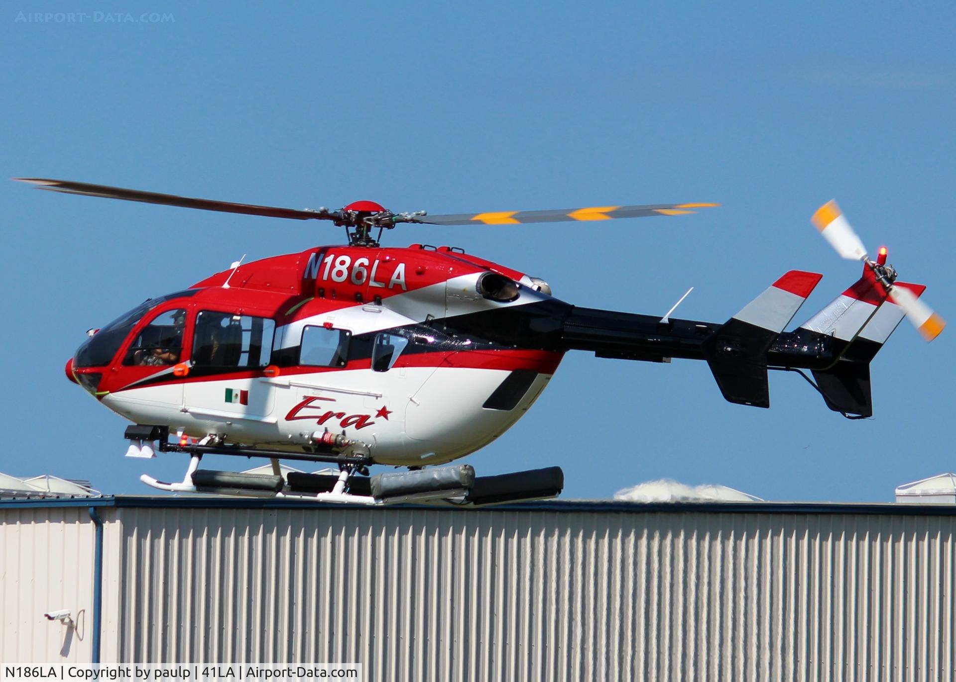 N186LA, 2008 Eurocopter-Kawasaki EC-145 (BK-117C-2) C/N 9185, At Metro Aviation