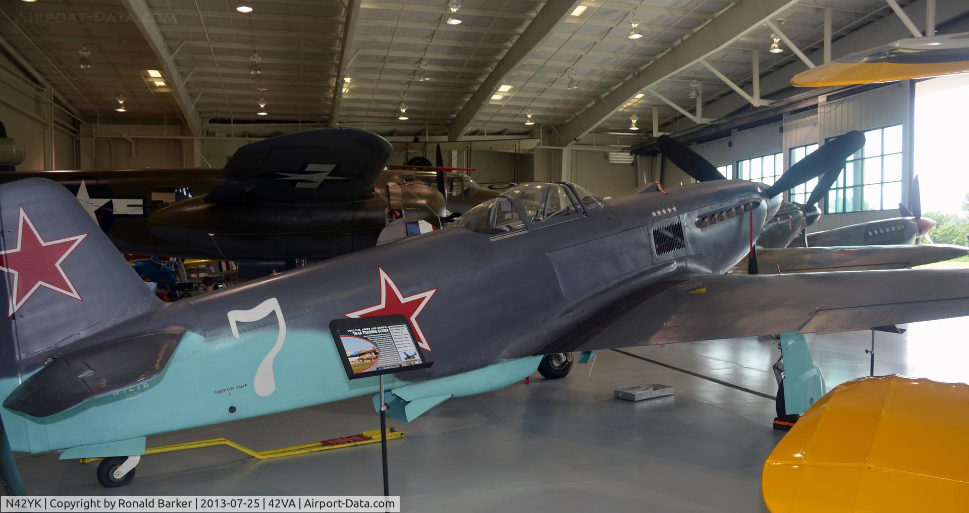 N42YK, 1993 Yakovlev Yak-3M C/N 0470103, Military Aviation Museum, Pungo, VA