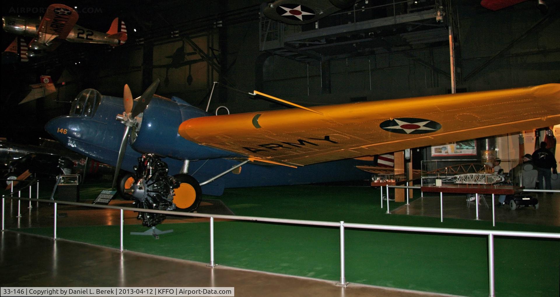 33-146, 1933 Martin YB-10 C/N 514, It may be funny-looking, but that this design was so far ahead of its time led Hap Arnold to proclaim the aircraft the air-power wonder of its day.