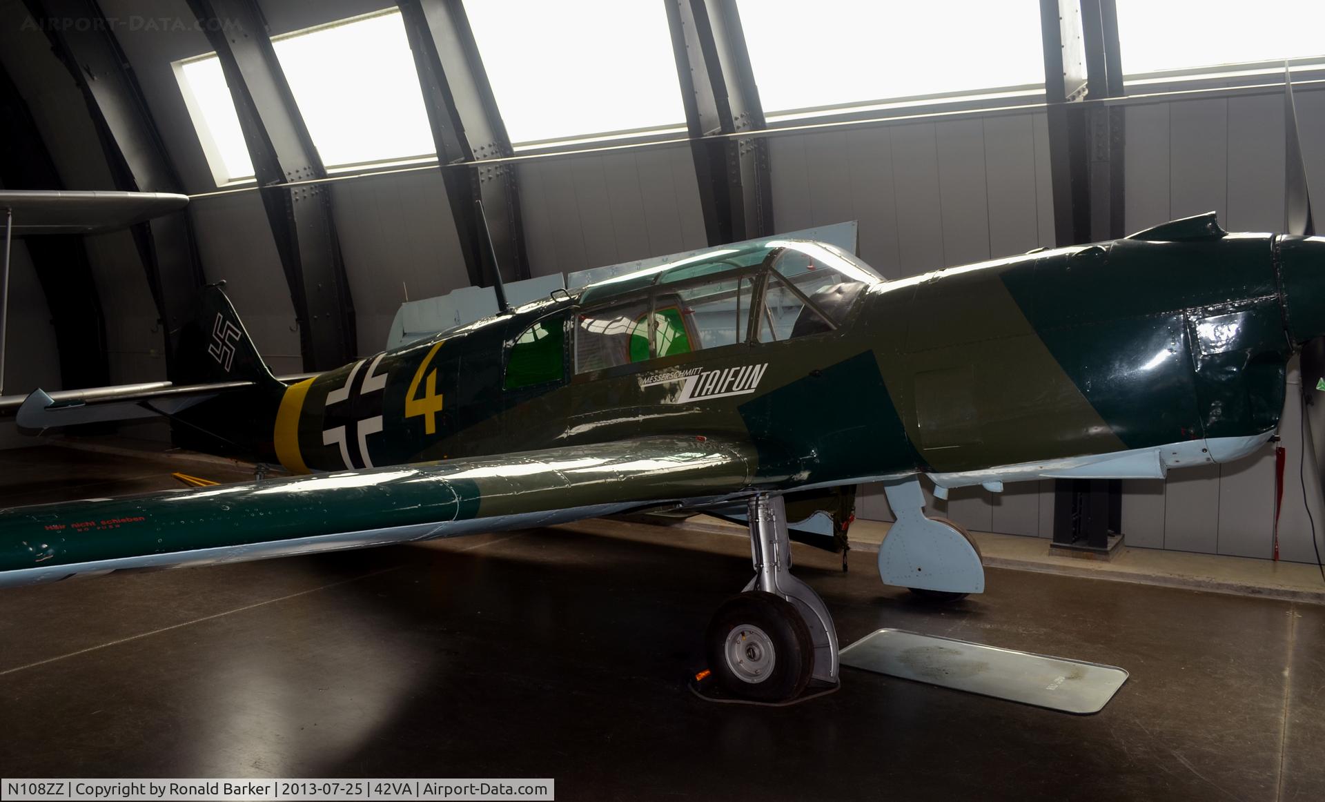 N108ZZ, 1945 Nord 1002 Pingouin II C/N 258, Military Aviation Museum, Pungo, VA