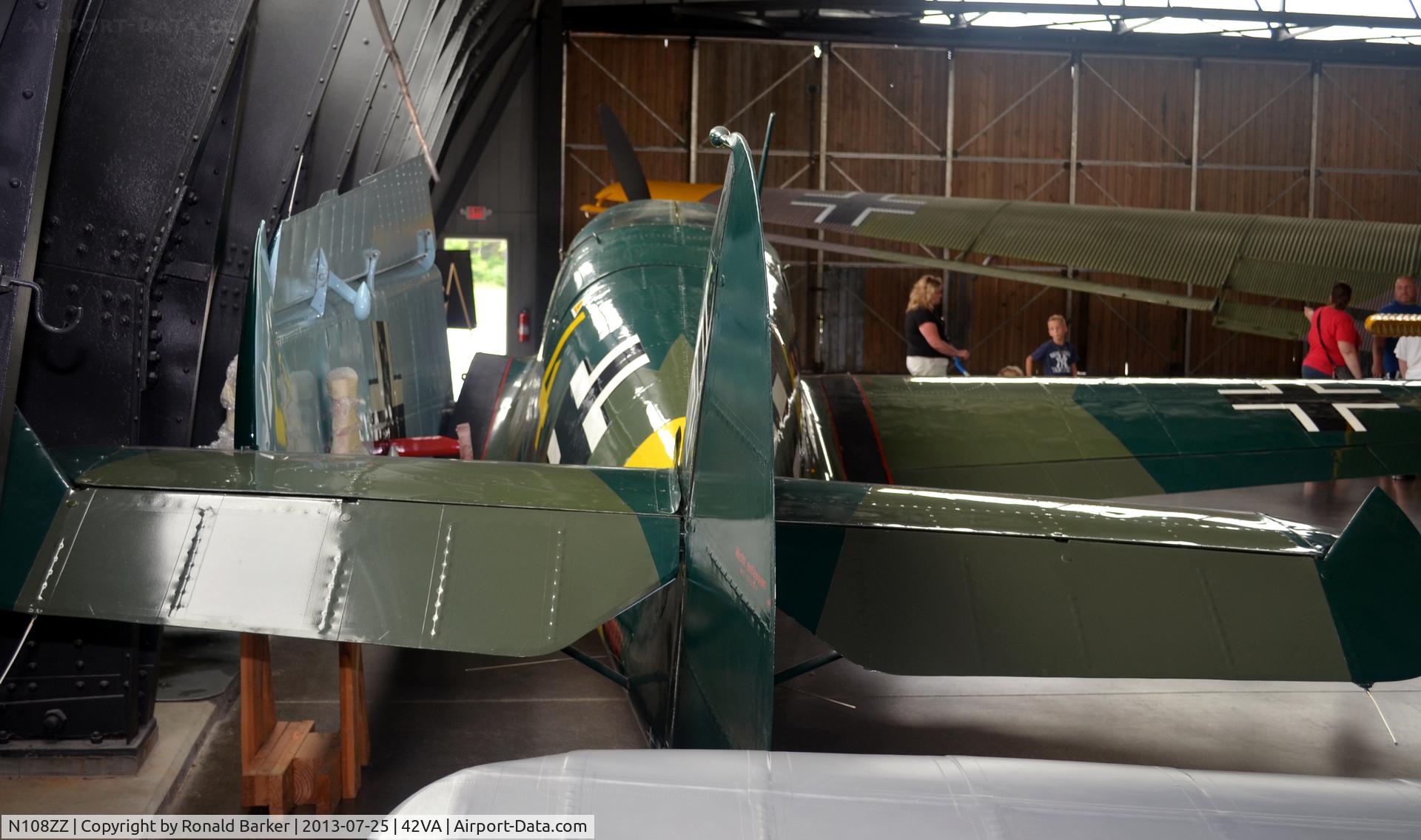 N108ZZ, 1945 Nord 1002 Pingouin II C/N 258, Military Aviation Museum, Pungo, VA