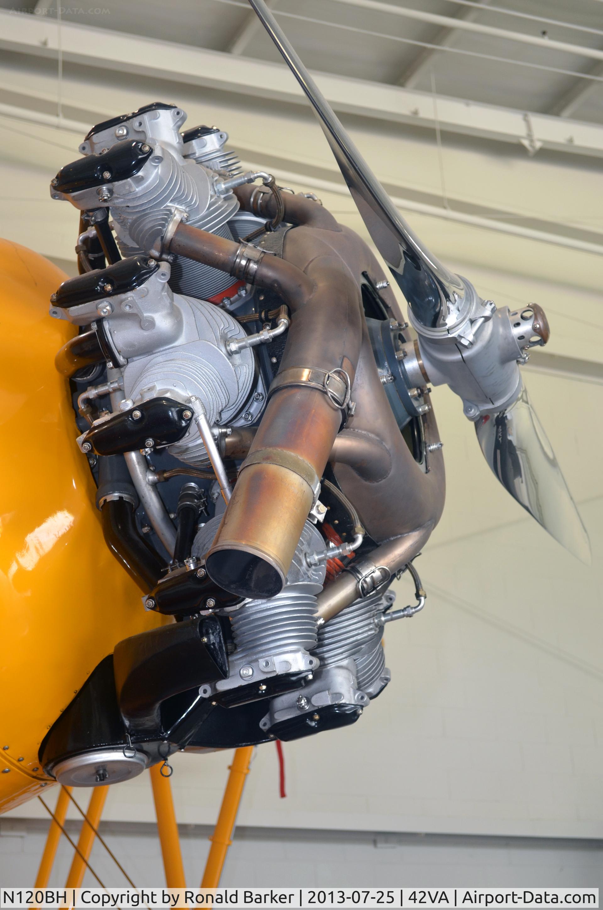 N120BH, 1941 Naval Aircraft Factory N3N-3 C/N 2892, Radial Engine, Military Aviation Museum, Pungo, VA