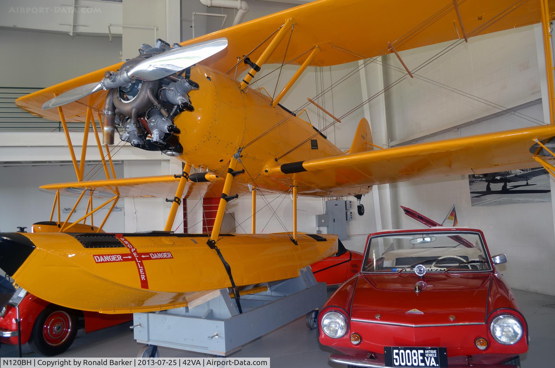 N120BH, 1941 Naval Aircraft Factory N3N-3 C/N 2892, Museum Aviation Museum, Pungo, VA
