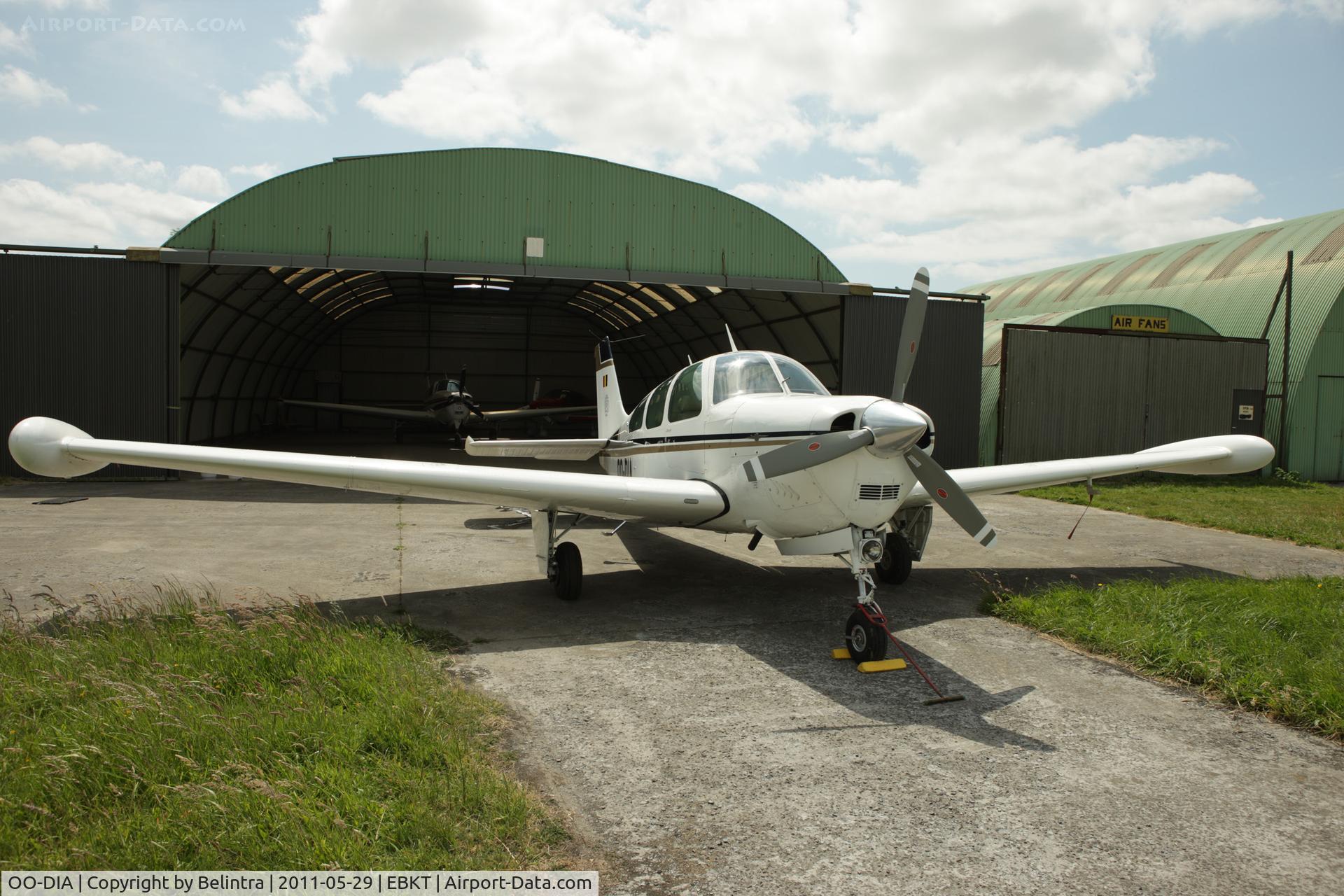 OO-DIA, 1965 Beechcraft 35-C33 Debonair C/N CD-886, Beechcraft Debonair - Belintra
