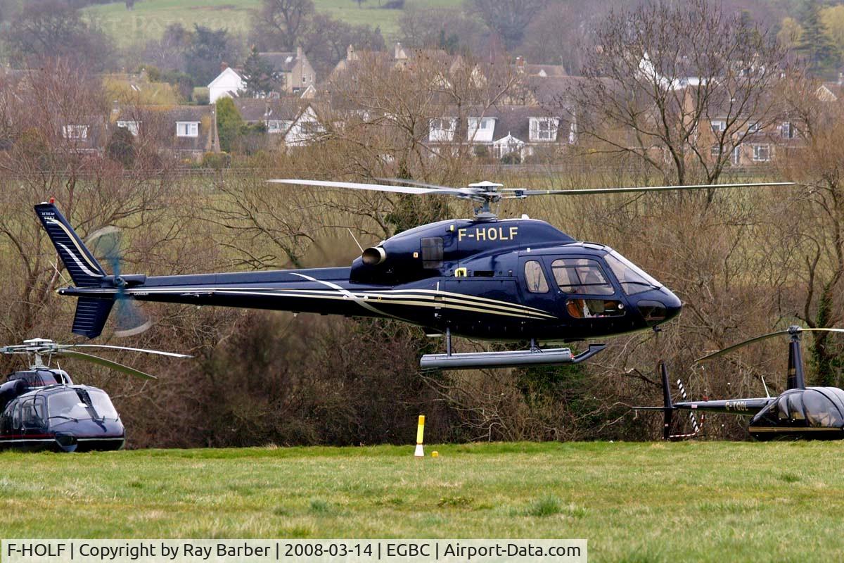 F-HOLF, 2007 Eurocopter AS-355NP Ecureuil 2 C/N 5751, Eurocopter AS.355NP Ecureuil II [5751] Cheltenham~G 14/03/08