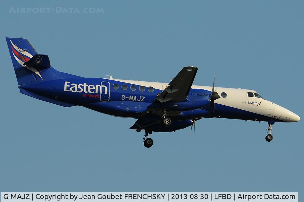 G-MAJZ, 1997 British Aerospace Jetstream 41 C/N 41100, Eastern from Dijon