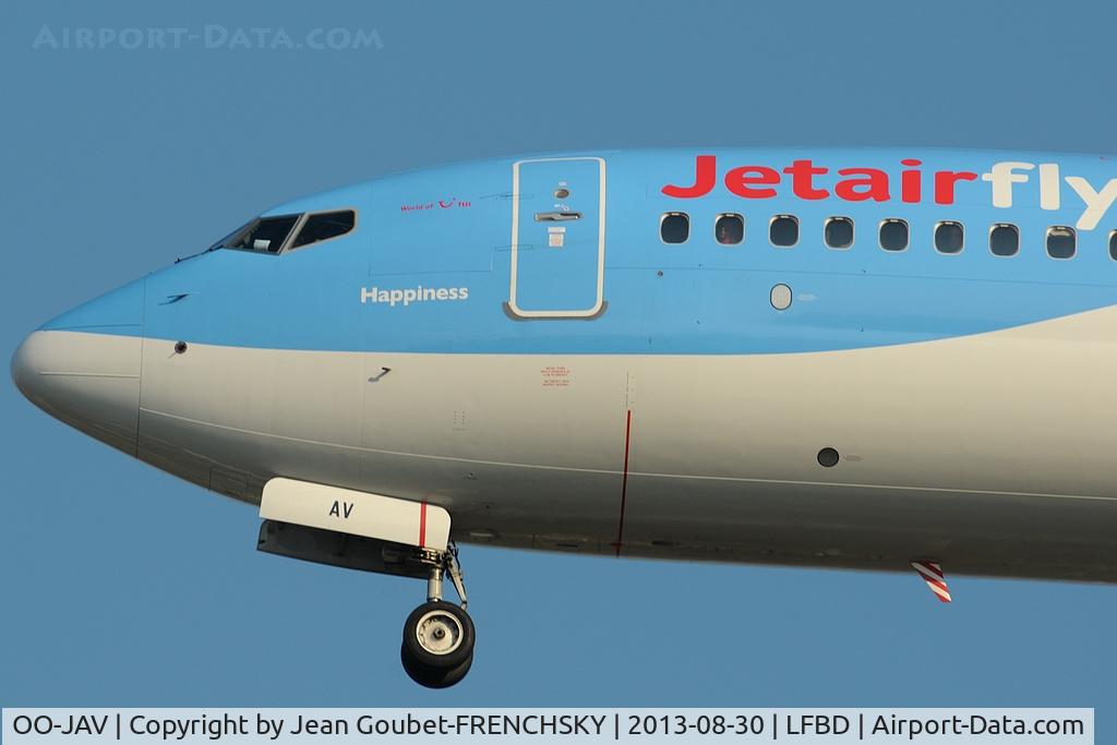 OO-JAV, 2013 Boeing 737-8K5 C/N 40943, 