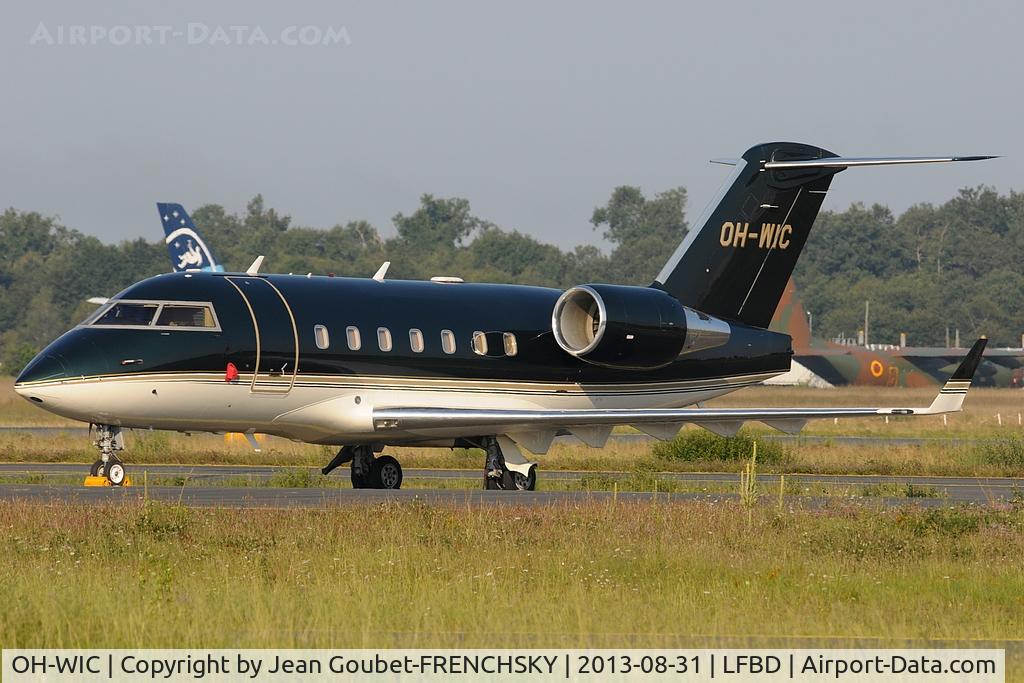 OH-WIC, 2000 Bombardier Challenger 604 (CL-600-2B16) C/N 5452, Jetflite Oy