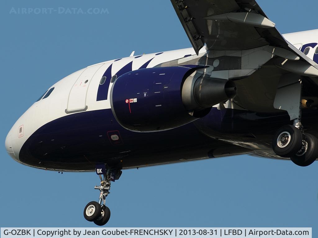 G-OZBK, 2000 Airbus A320-214 C/N 1370, ZB5476 from Manchester