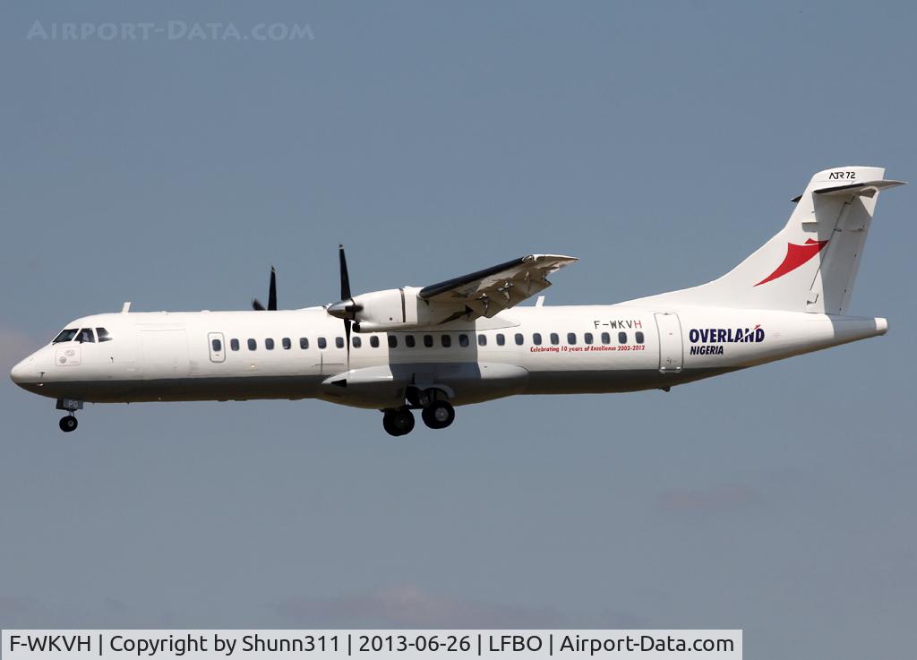 F-WKVH, 1993 ATR 72-202 C/N 365, C/n 365 - To be 5N-BPG