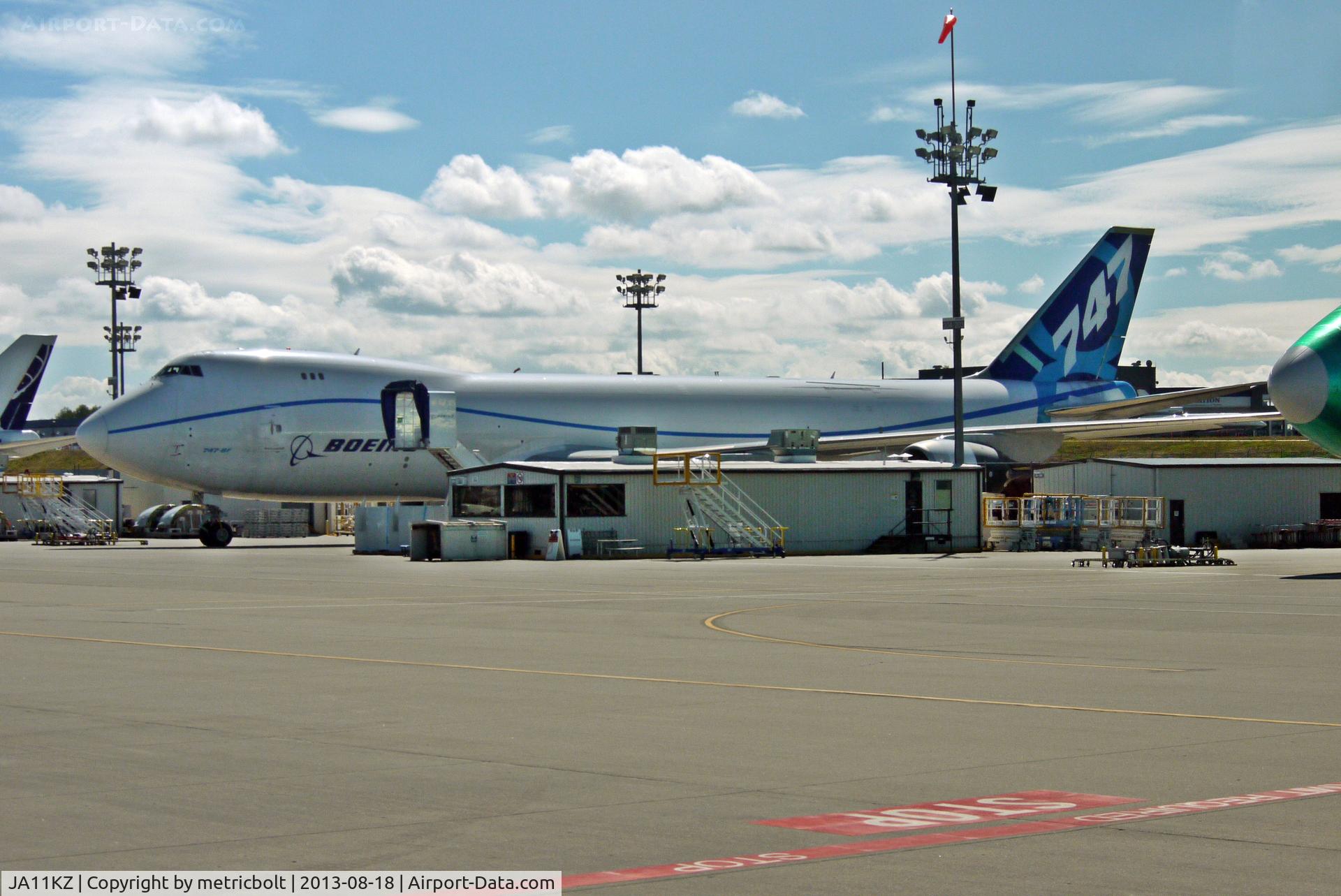 JA11KZ, 2010 Boeing 747-8KZF C/N 36136, At Paine Field,Everett