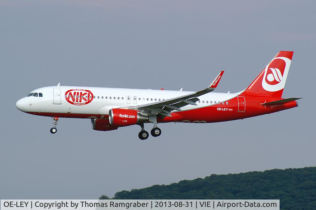 OE-LEY, 2013 Airbus A320-214 C/N 5648, FlyNiki Airbus A320