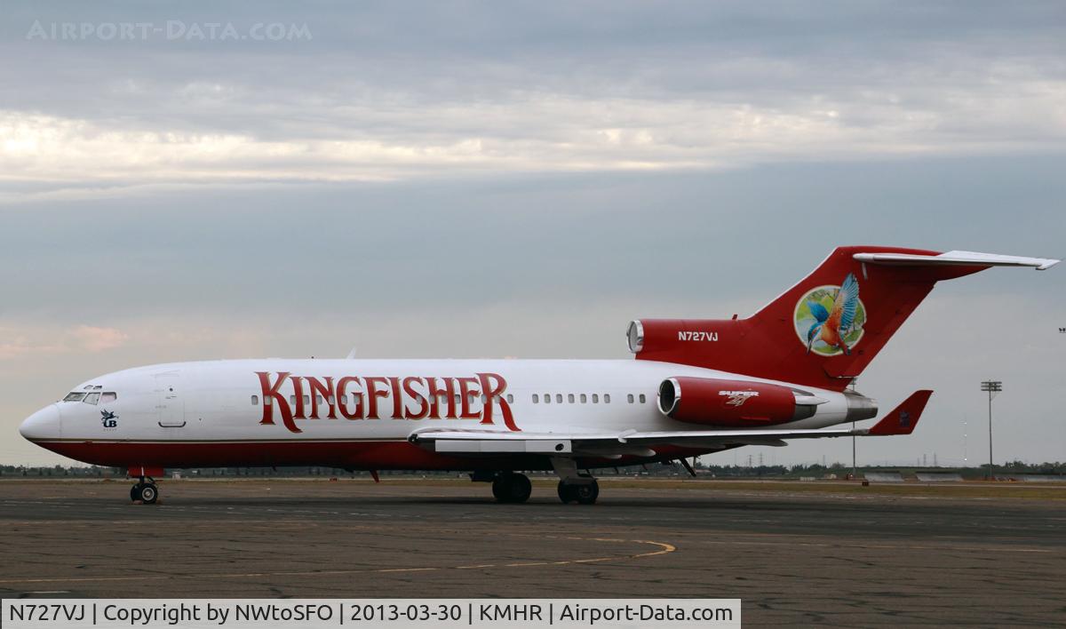 N727VJ, 1967 Boeing 727-44 C/N 19318, Parked quietly at Mather.