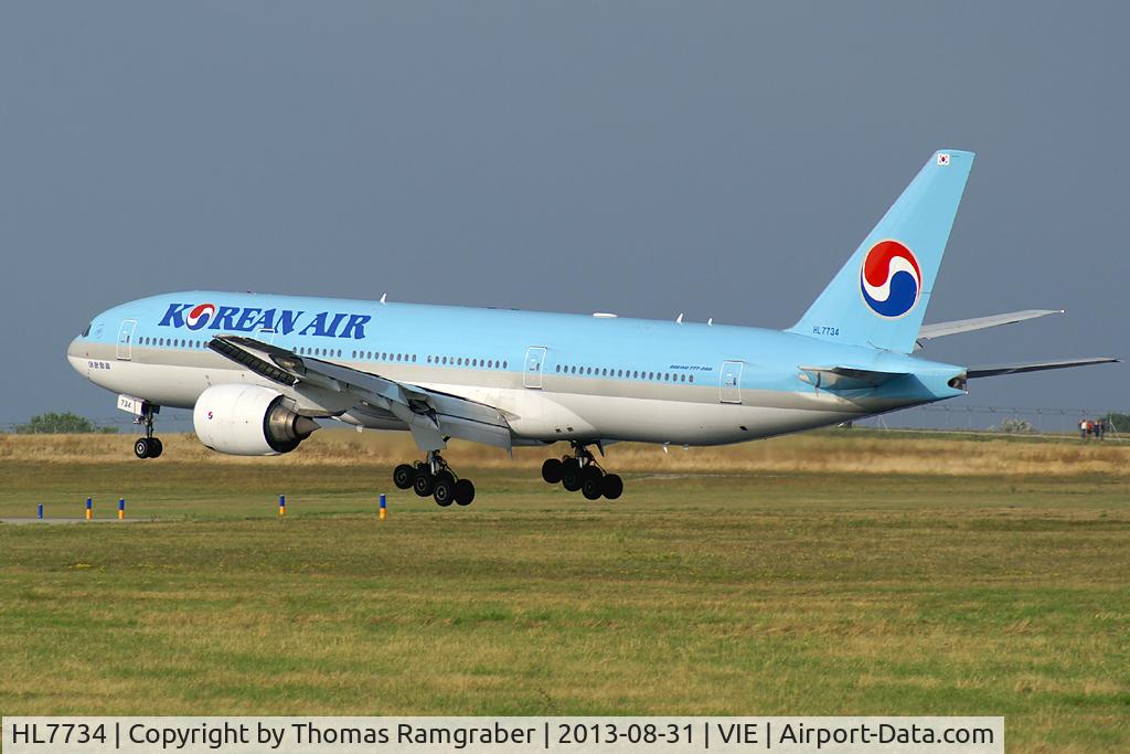 HL7734, 2008 Boeing 777-2B5/ER C/N 34207, Korean Air Boeing 777-200