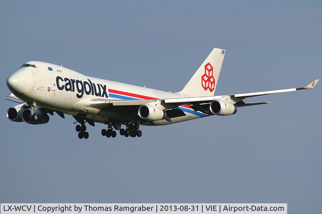 LX-WCV, 2007 Boeing 747-4R7F C/N 35804, Cargolux Boeing 747-400
