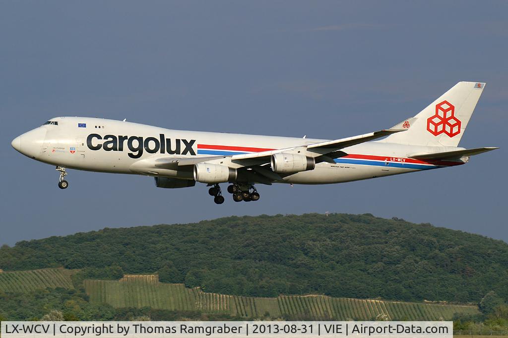 LX-WCV, 2007 Boeing 747-4R7F C/N 35804, Cargolux Boeing 747-400