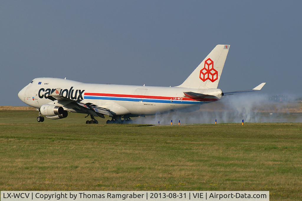 LX-WCV, 2007 Boeing 747-4R7F C/N 35804, Cargolux Boeing 747-400