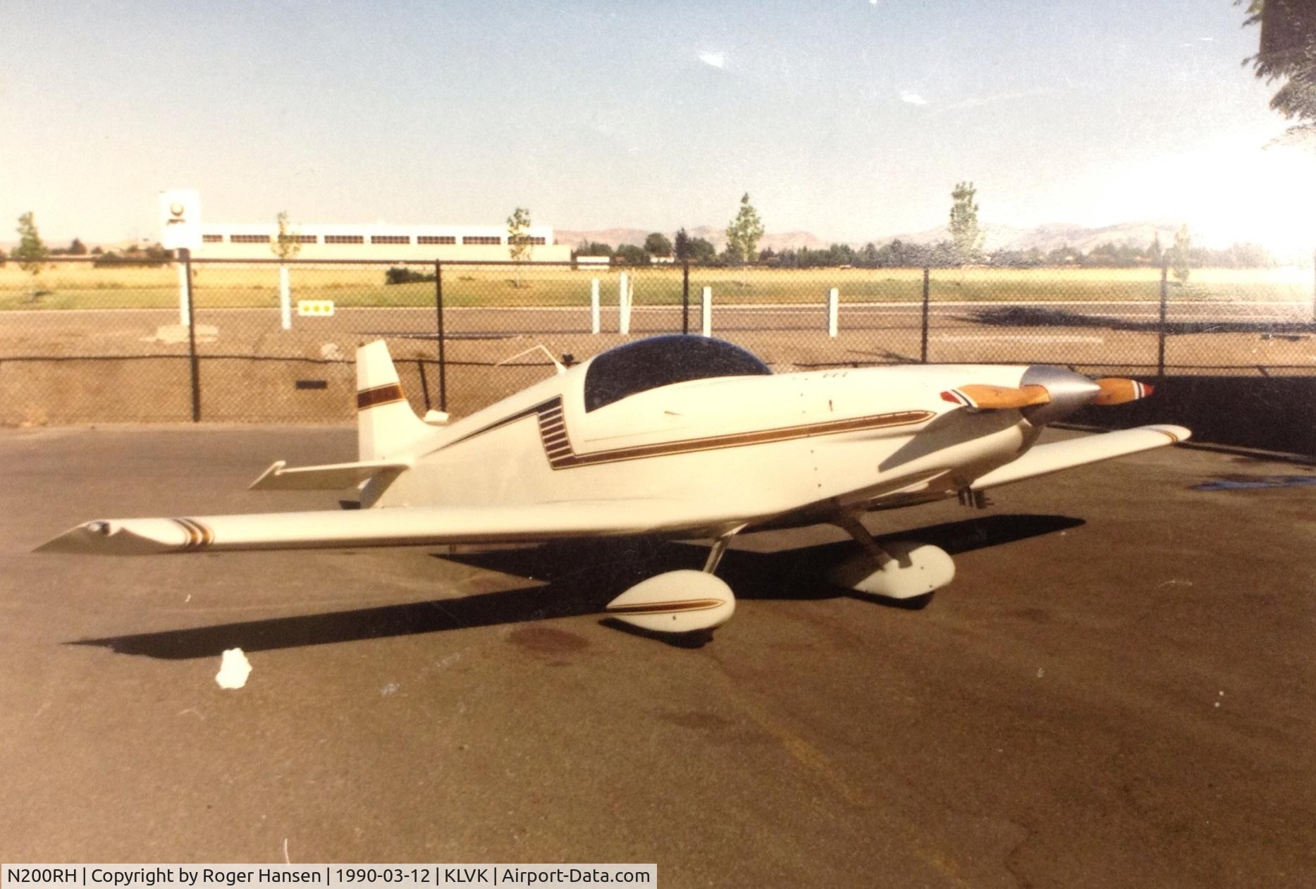 N200RH, Rand Robinson KR-2M C/N 1797, A highly modified KR-2 having 3 ft greater wing span, different wing construction, greater fuel capacity , fixed landing gear, 21