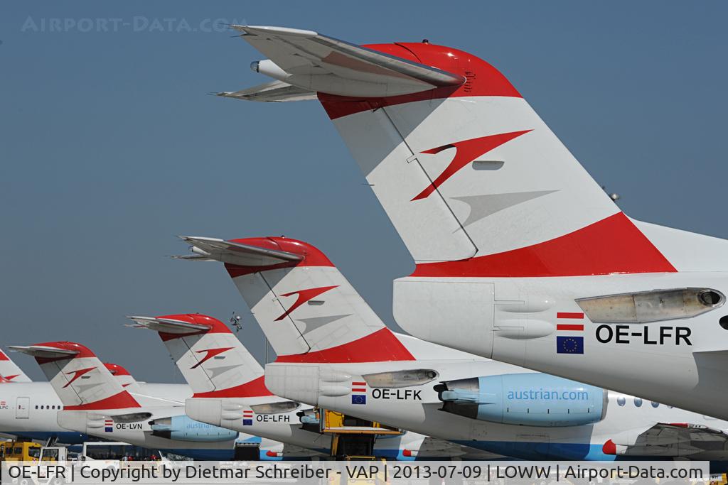 OE-LFR, 1996 Fokker 70 (F-28-0070) C/N 11572, Austrian Airlines Fokker 70