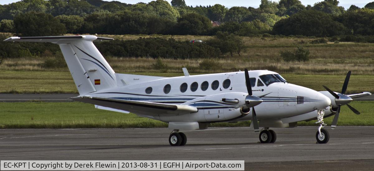 EC-KPT, 1980 Beech 200 Super King Air C/N BB-753, Visiting Super King Air, Air Taxi & Charter International, Du Bourget Airport, France.