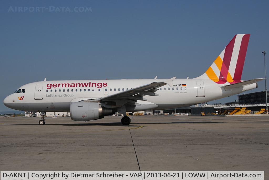 D-AKNT, 2005 Airbus A319-112 C/N 2607, Germanwings Airbus 319