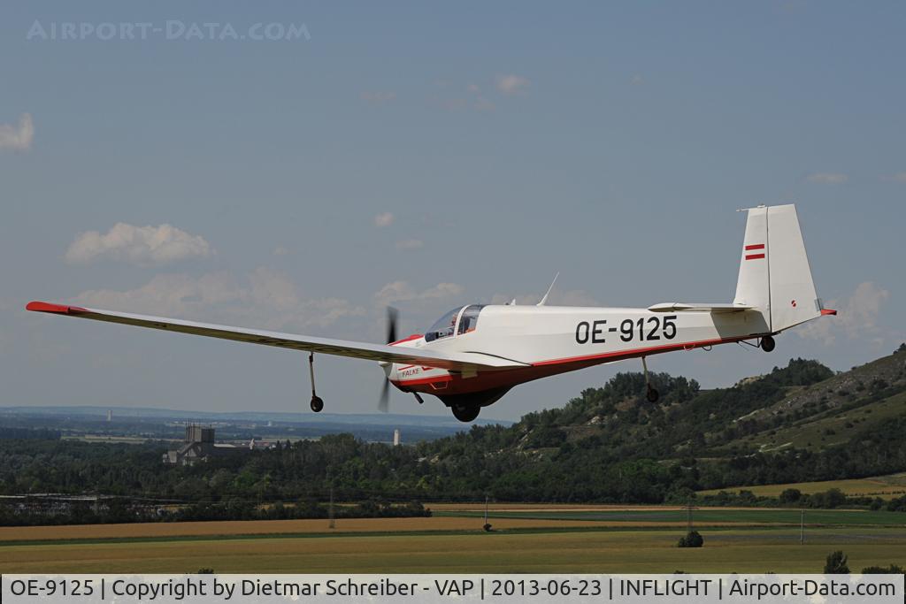 OE-9125, Scheibe SF-25B Falke C/N 4831, Scheibe SF25