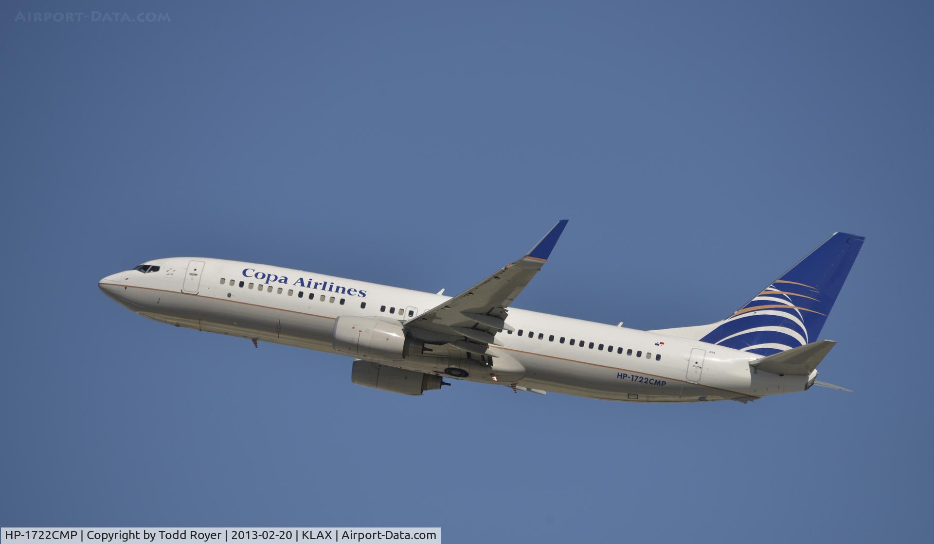 HP-1722CMP, 2011 Boeing 737-8V3 C/N 38100, Departing LAX