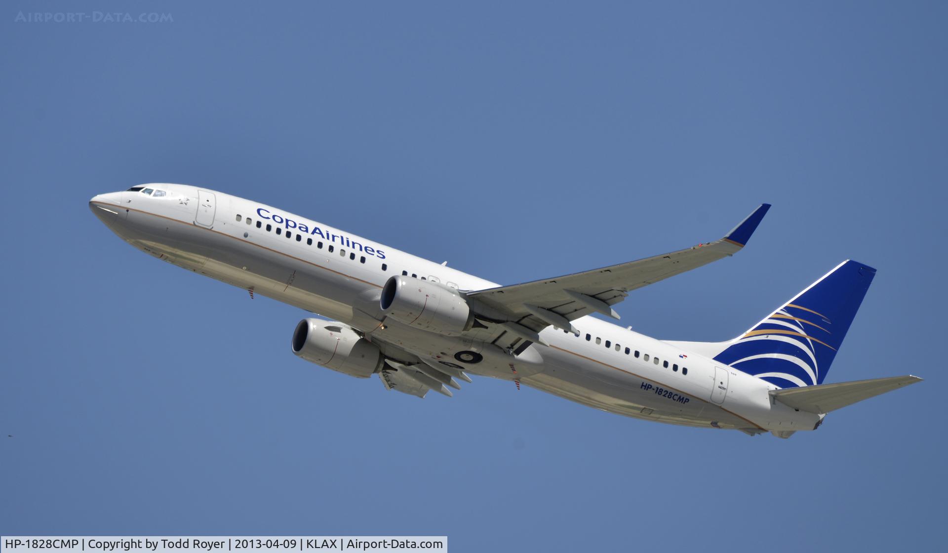 HP-1828CMP, 2012 Boeing 737-8V3 C/N 38879, Departing LAX
