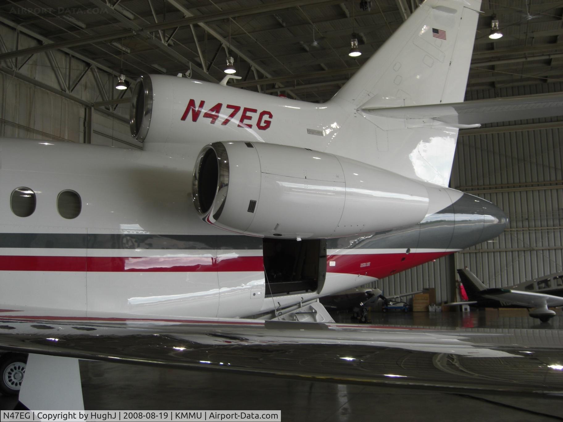 N47EG, 2005 Dassault Falcon 900EX C/N 154, Tail Fuselage