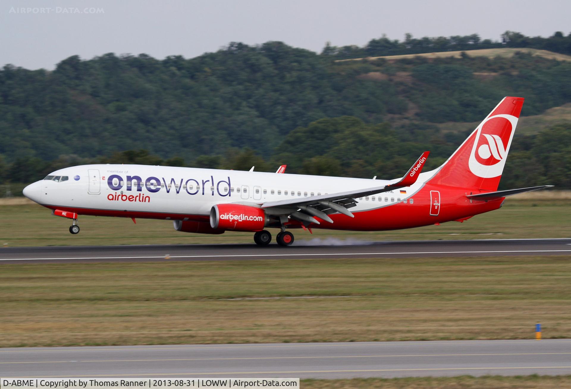 D-ABME, 2012 Boeing 737-86J C/N 37766, Air Berlin B737