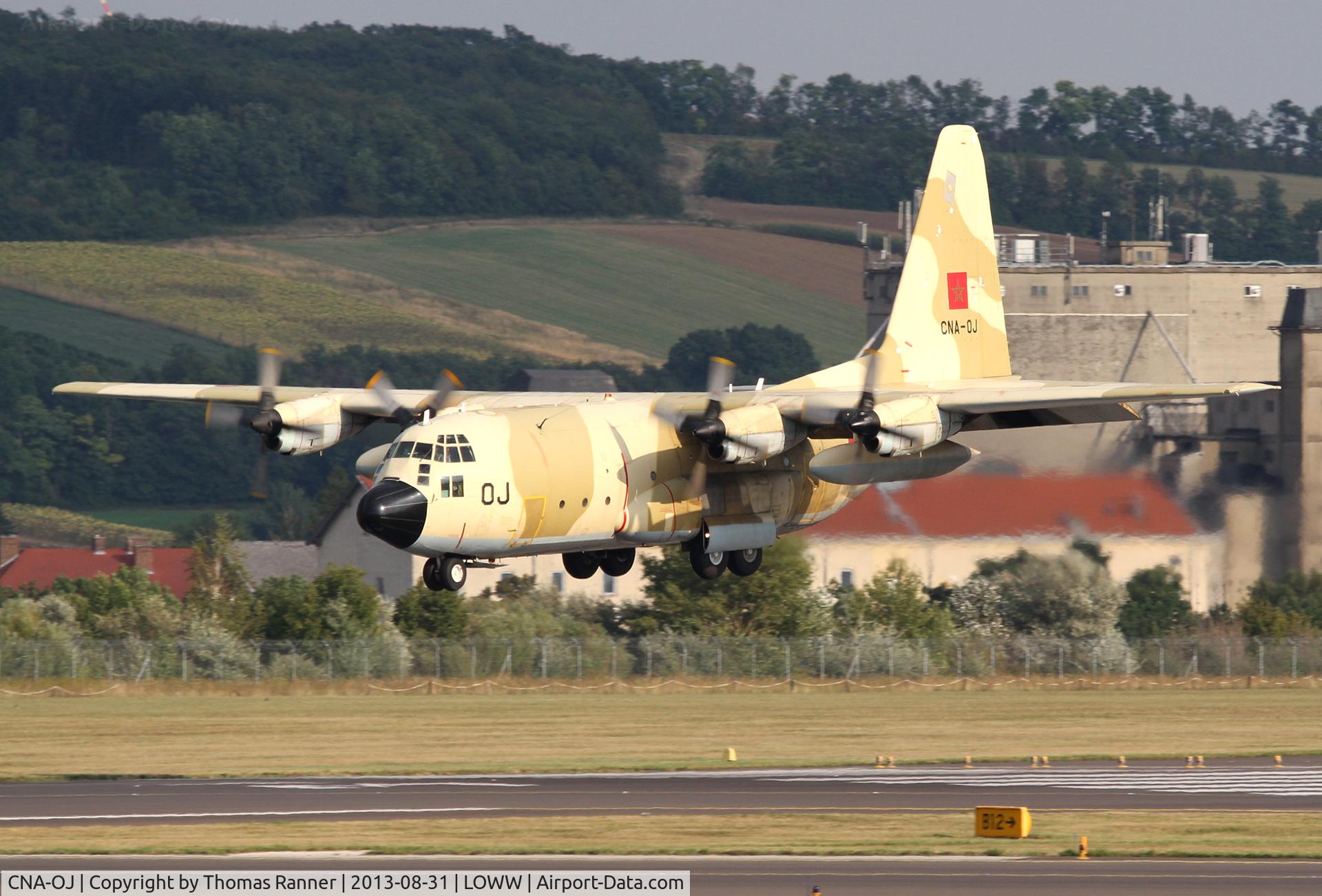 CNA-OJ, Lockheed C-130H Hercules C/N 382-4738, Moroccan Air Force C-130