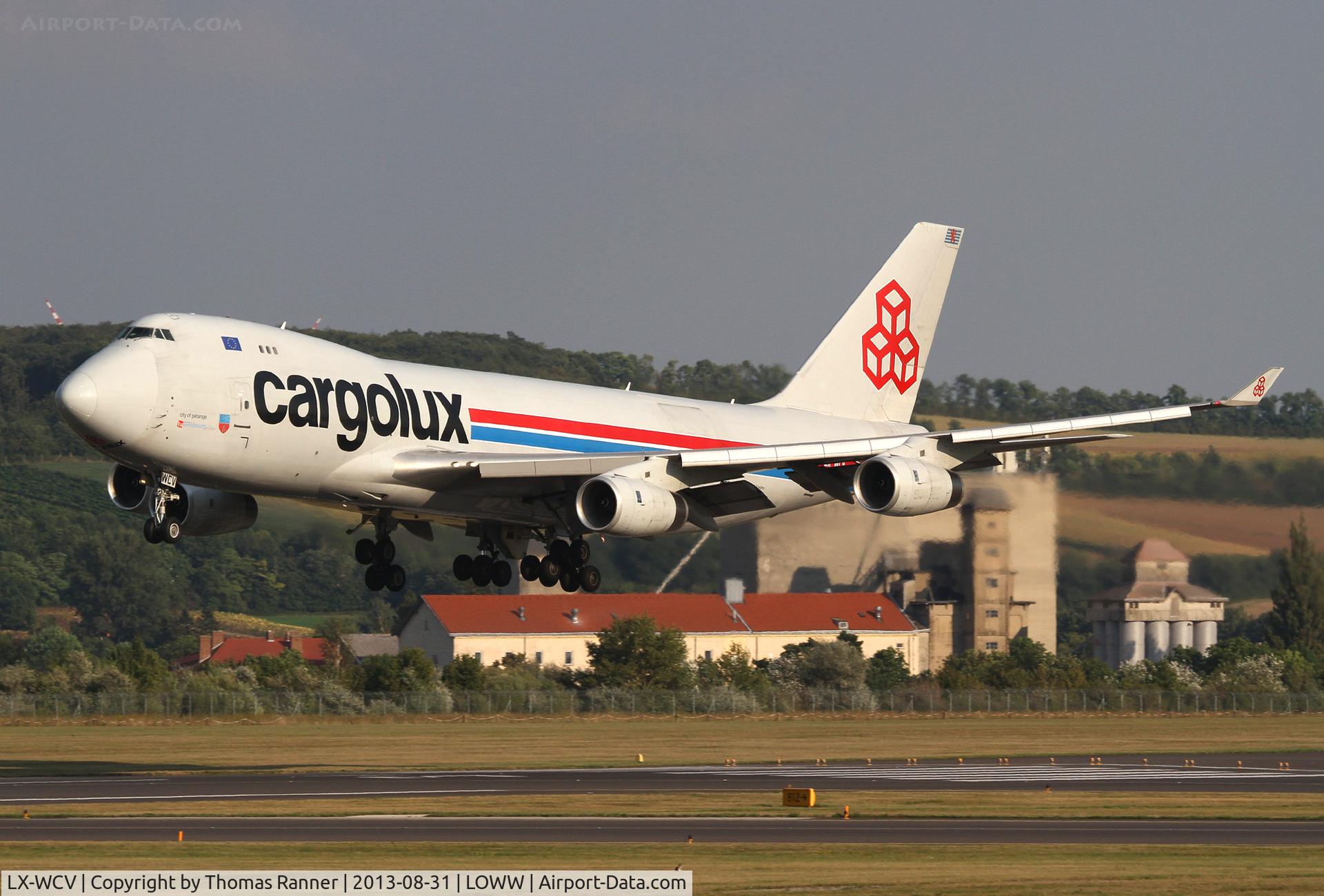 LX-WCV, 2007 Boeing 747-4R7F C/N 35804, Cargolux B747