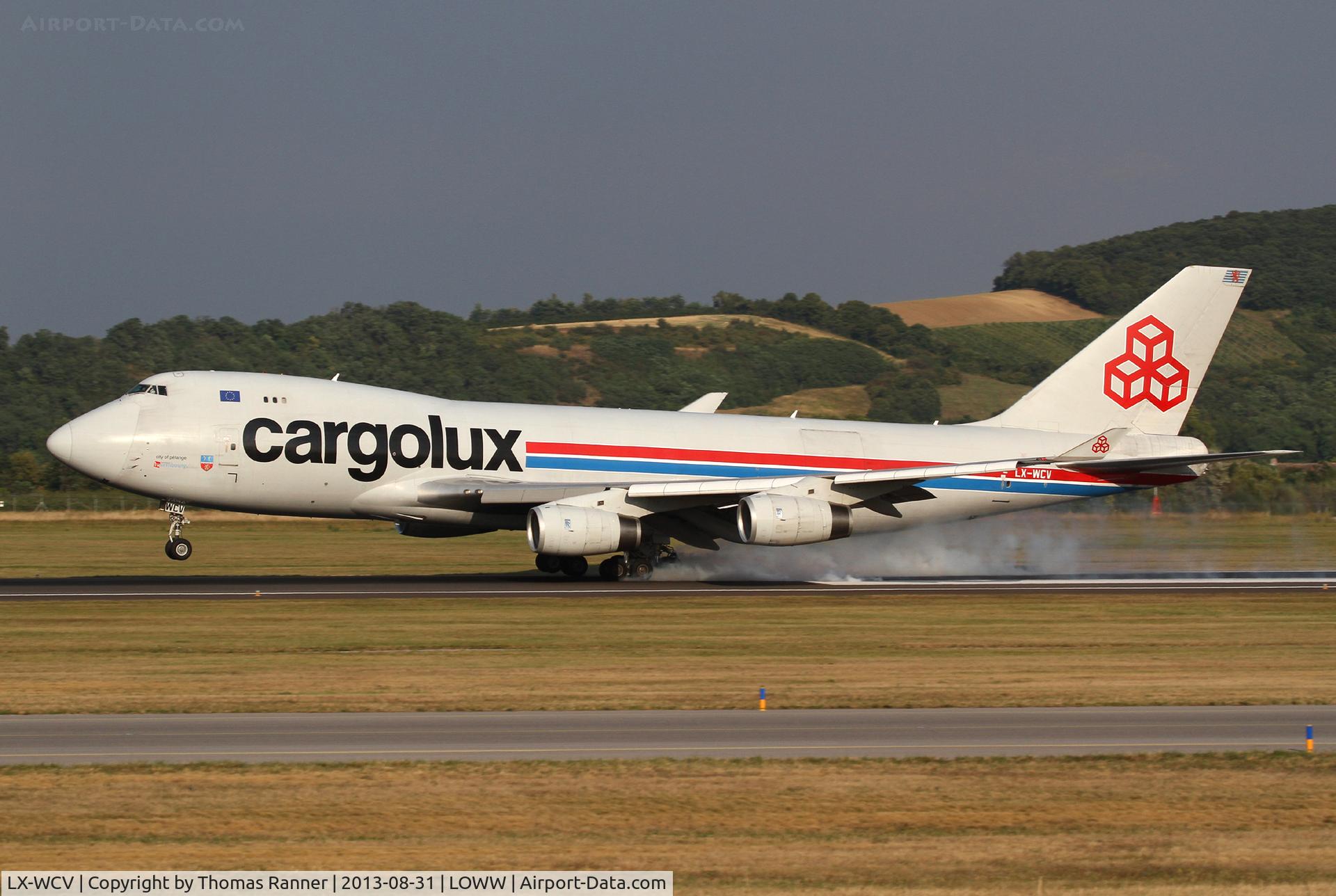 LX-WCV, 2007 Boeing 747-4R7F C/N 35804, Cargolux B747