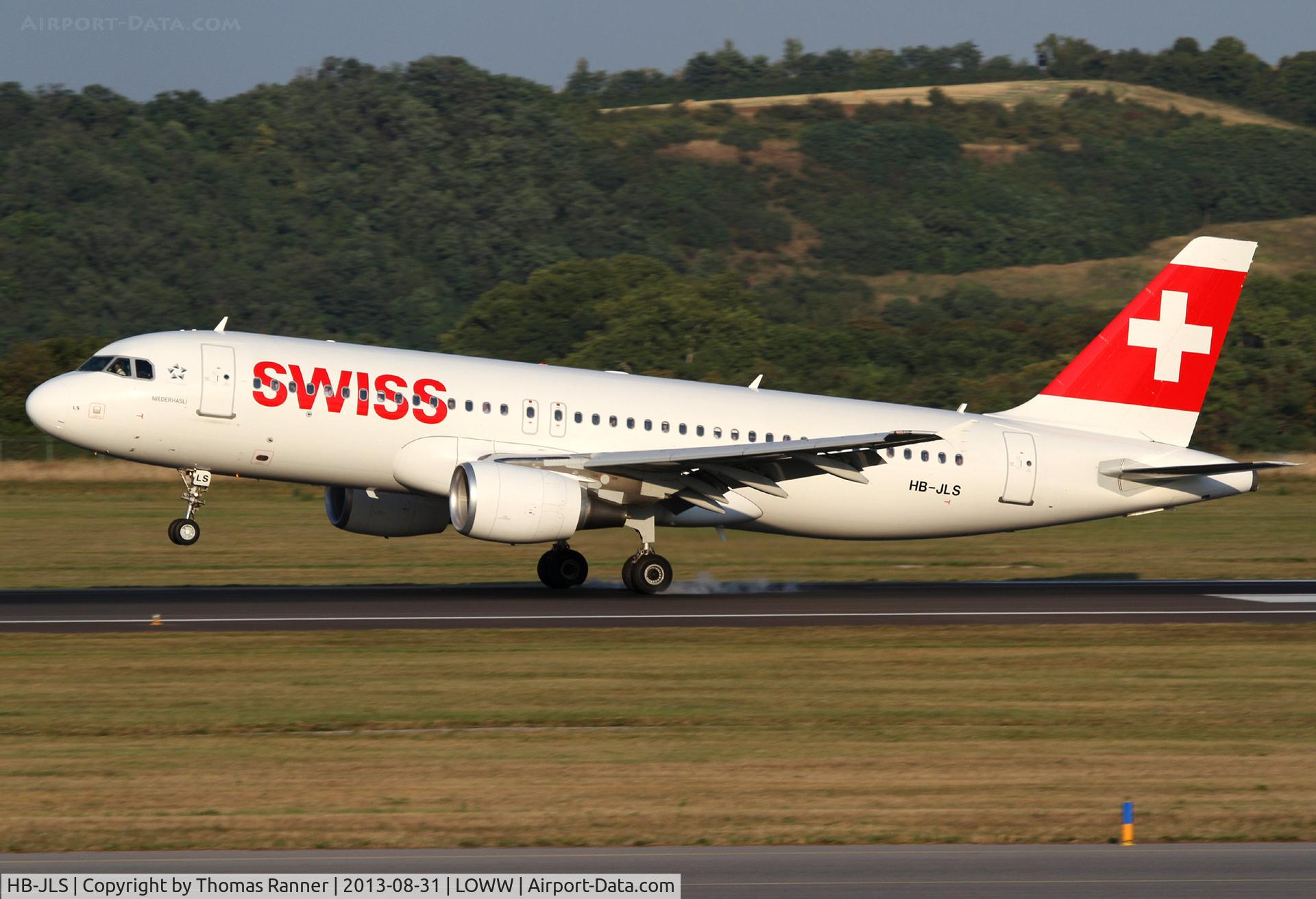 HB-JLS, 2012 Airbus A320-214 C/N 5069, Swiss A320