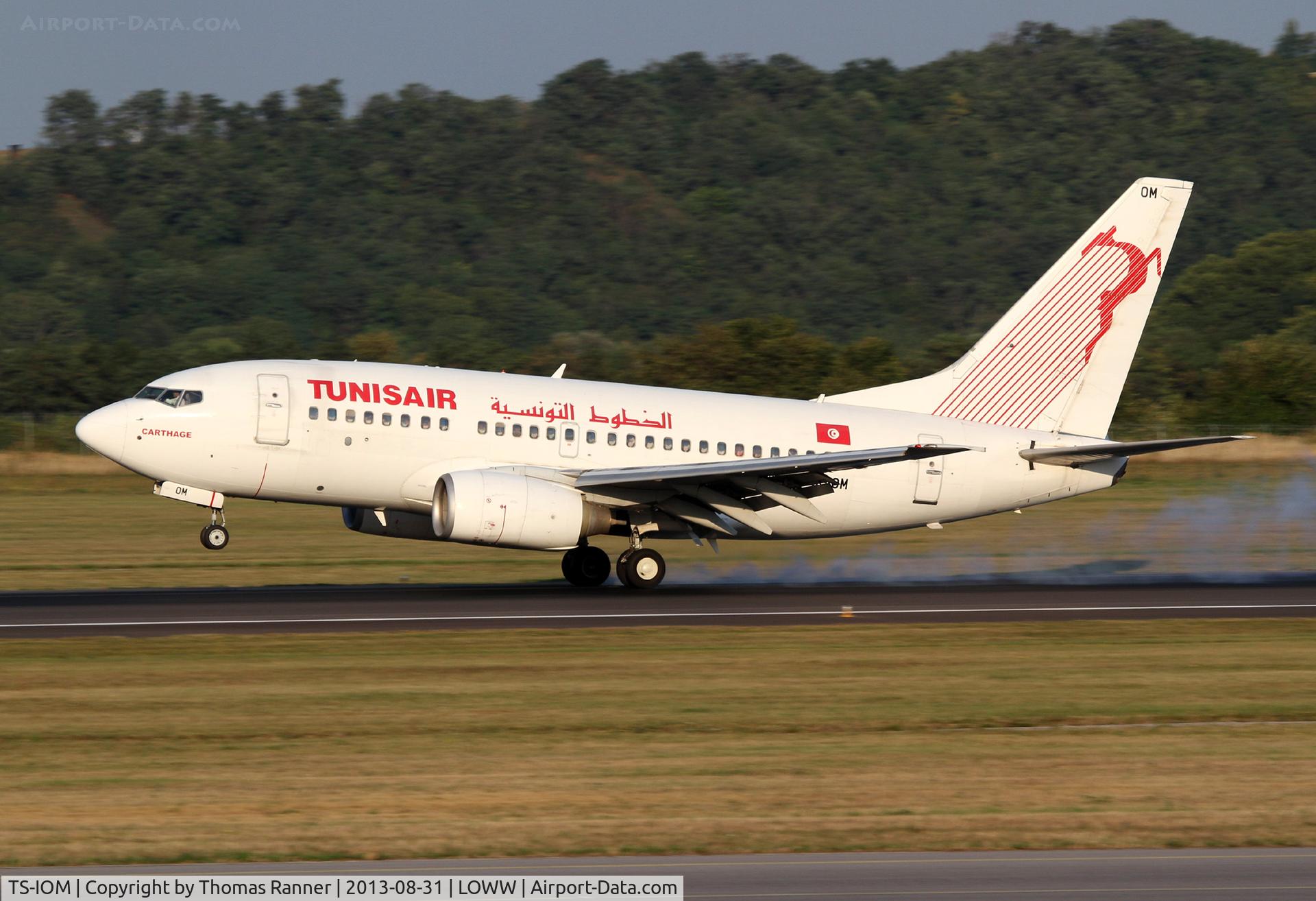 TS-IOM, 1999 Boeing 737-6H3 C/N 29498, Tunisair B737