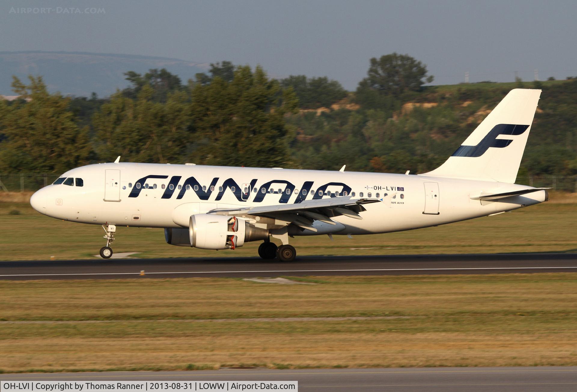 OH-LVI, 2000 Airbus A319-112 C/N 1364, Finnair A319